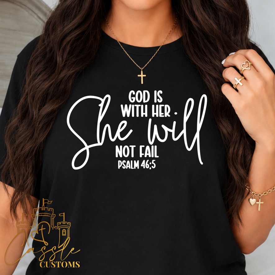 🤍 GOD IS WITH HER — SHE WILL NOT FAIL 🤍
