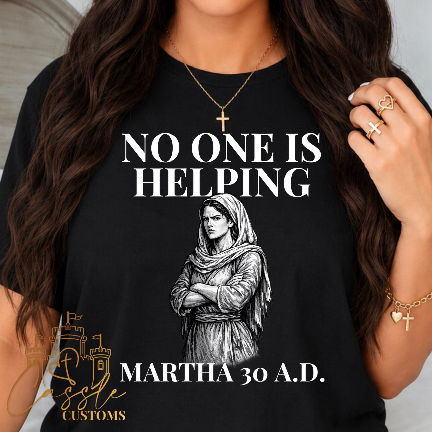 ✝️ NO ONE IS HELPING — MARTHA, 30 A.D. 😂