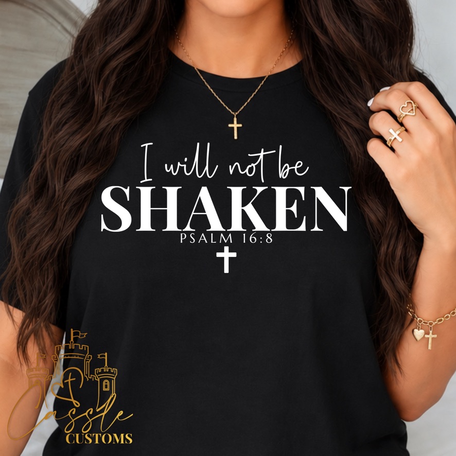 ✝️ I WILL NOT BE SHAKEN ✝️