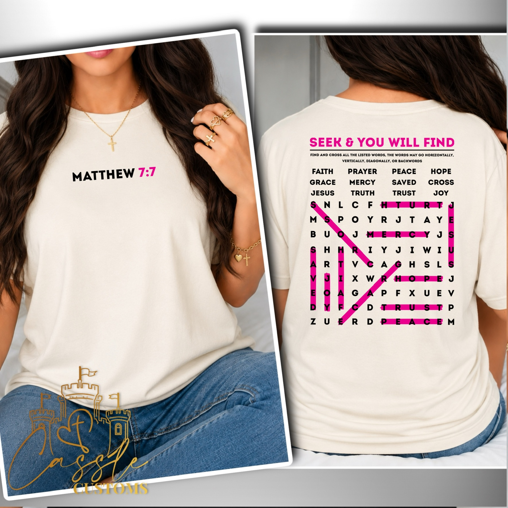 💗 Seek & You Will Find Matthew 7:7  ✝️