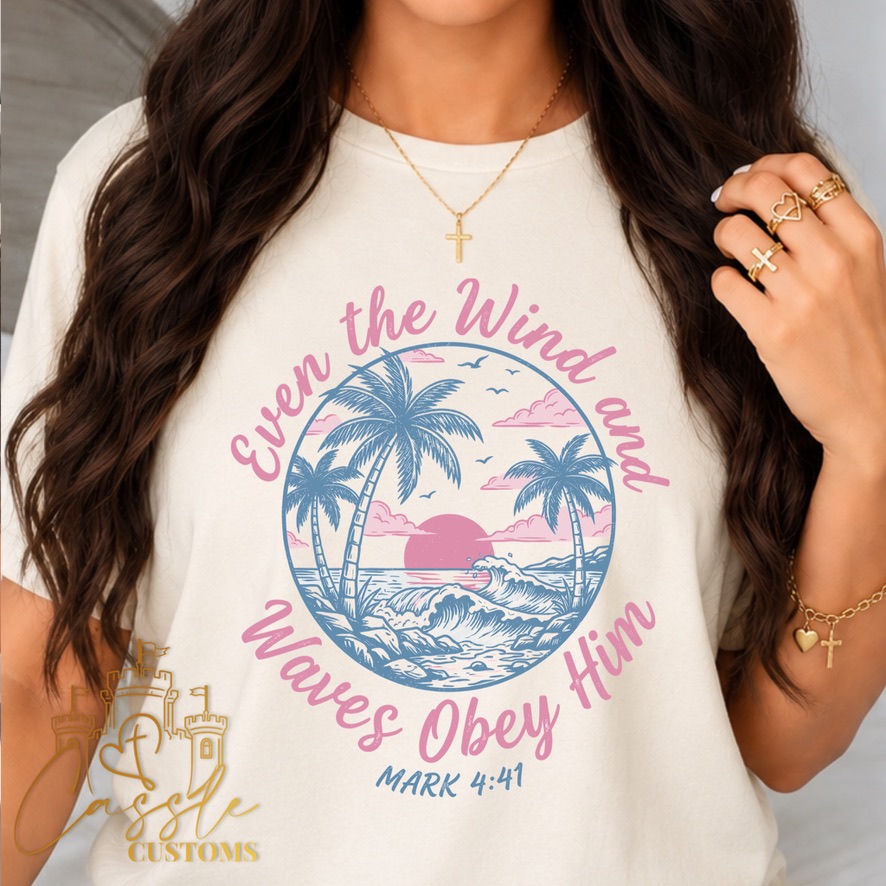🌊 Even the Wind and Waves Obey Him 🌴