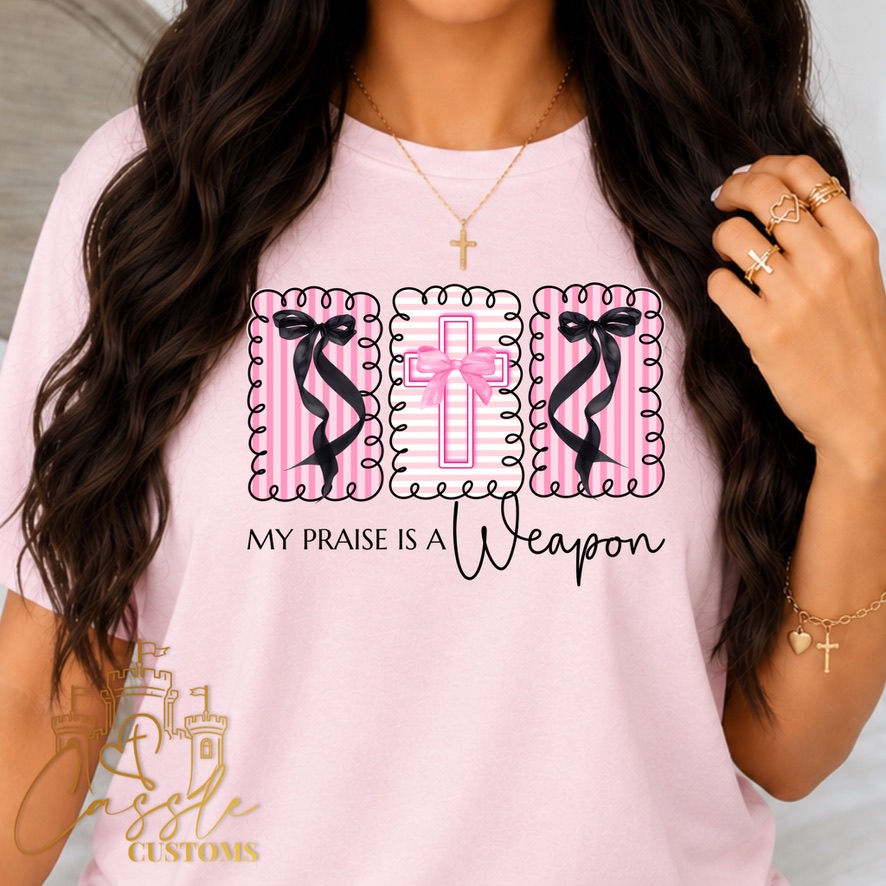 🎀✝️ MY PRAISE IS A WEAPON ✝️🎀